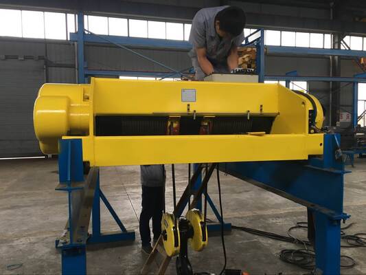 Double Beam Electric Cable Hoist For Overhead Traveling Crane