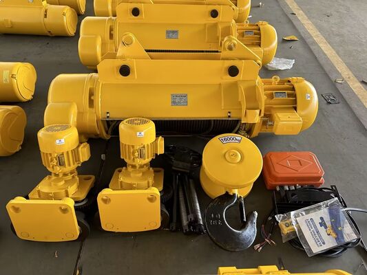 Wireless Remote Control Electric Wire Rope Hoist 3T 8m/Min