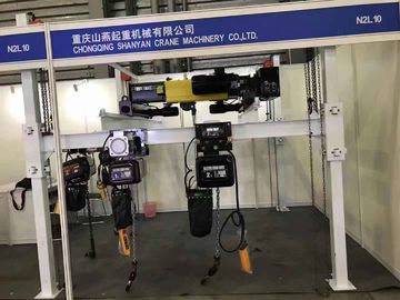 220 - 440V Electric Wire Rope Hoist Single Girder European Type 6 - 36m Lifting Height