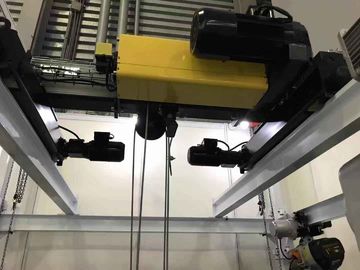 220 - 440V Electric Wire Rope Hoist Single Girder European Type 6 - 36m Lifting Height