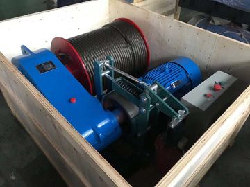 Industrial Elevator Pulling Electric Wire Rope Winch for Material lifting