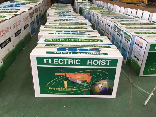 1200kg Lifting Fulcrum Electric Wire Rope Hoist 8m/Min