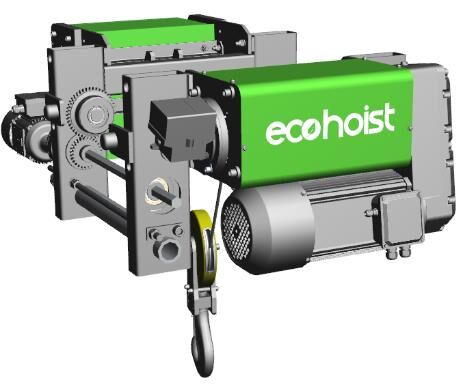 বৈদ্যুতিক তারের দড়ি উত্তোলন ইউরোপীয় টাইপ পরিবর্তনশীল উত্তোলন গতি ভ্রমণের গতি 3.2T 5T 10T 16T 20T