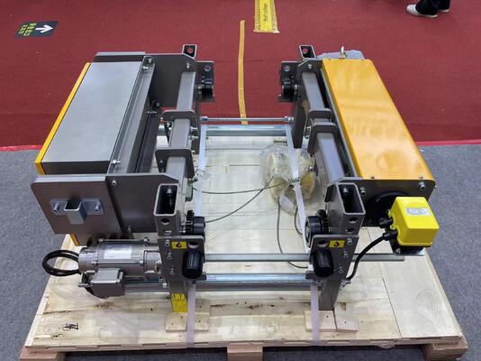 ইউরোপীয় মডেল বৈদ্যুতিক তারের দড়ি উত্তোলন ভারী দায়িত্ব উত্তোলন জন্য অনুকূল নকশা এবং কর্মক্ষমতা সঙ্গে নিম্ন হেডরুম টাইপ