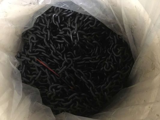 দ্বৈত জারণ জি 80 লিফটিং চেইন 11 মিমি / 16 মিমি 20 এমএন 2 25 এমএনভি উপাদান EN818-2 স্ট্যান্ডার্ড